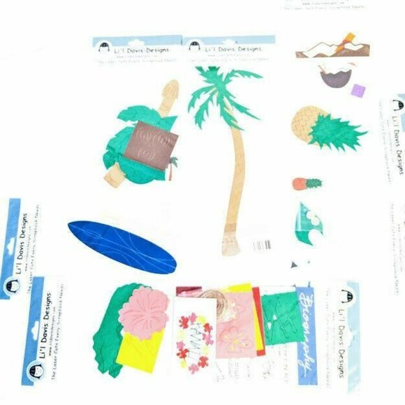 Li'l Davis Desings Other - Li'l Davis Designs Scrapbook Cuts Hawaii Vacation